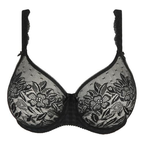 Primadonna Madison noir soutien-gorge sans forme