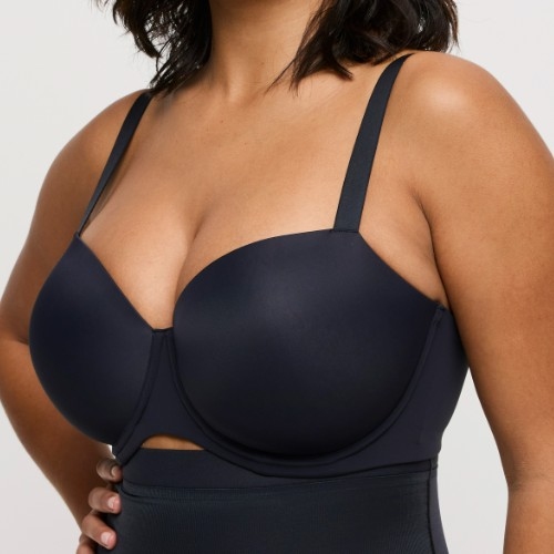 Primadonna Figuras gris foncé soutien-gorge rembourré