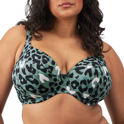 Elomi Swim Jungle Bay vert olive soutien-gorge bikini corbeille
