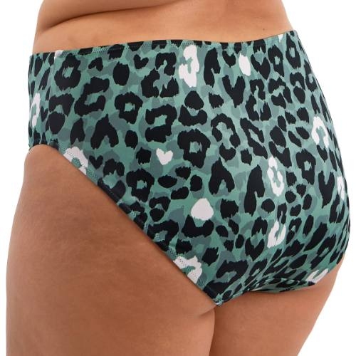 Elomi Swim Jungle Bay vert olive slip de bikini