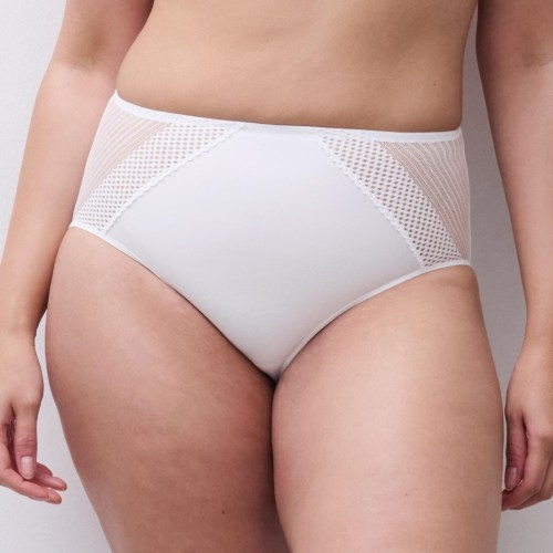Chantelle Pulp Play blanc haut slip