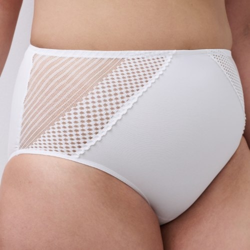Chantelle Pulp Play blanc haut slip