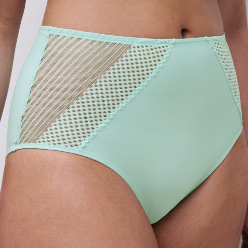 Chantelle Pulp Play vert haut slip