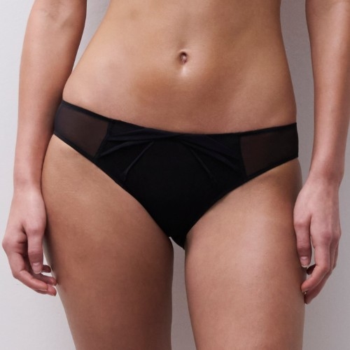 Chantelle X Scarlet noir slip