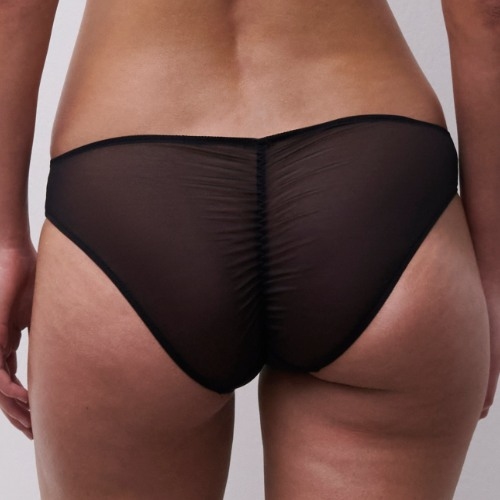 Chantelle X Scarlet noir slip