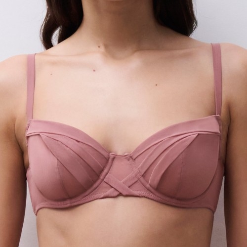 Chantelle X Scarlet rose soutien-gorge sans forme