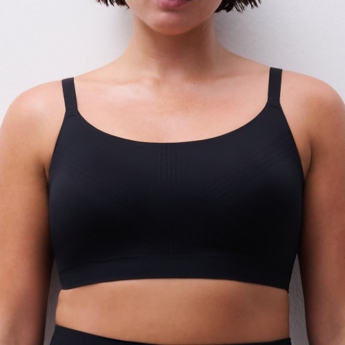 Chantelle Comfort noir soutien-gorge sans armatures en dentelle