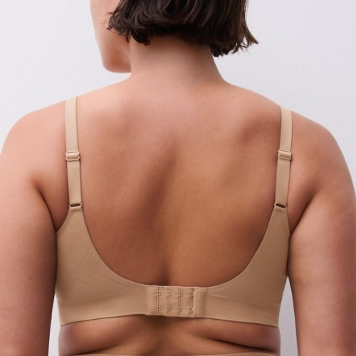 Chantelle Comfort terracotta soutien-gorge sans armatures en dentelle