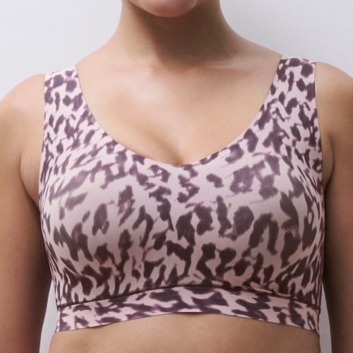 Chantelle SoftStretch rose soutien-gorge sans armatures en dentelle