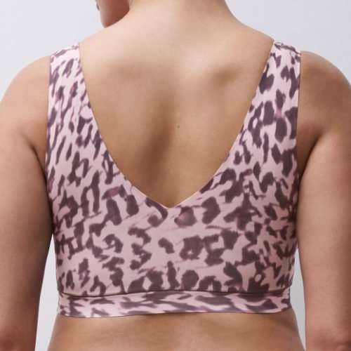 Chantelle SoftStretch rose soutien-gorge sans armatures en dentelle