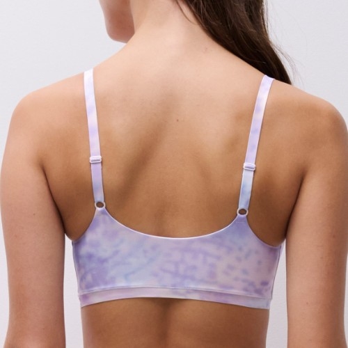 Chantelle SoftStretch lilas soutien-gorge sans armatures en dentelle
