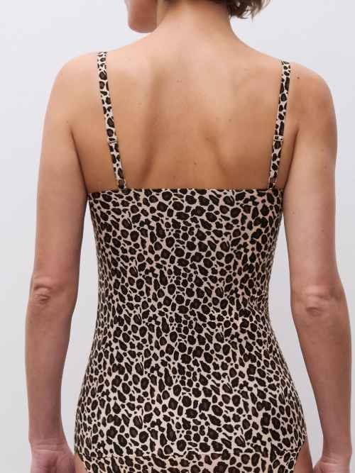Chantelle SoftStretch marron top spaghetti