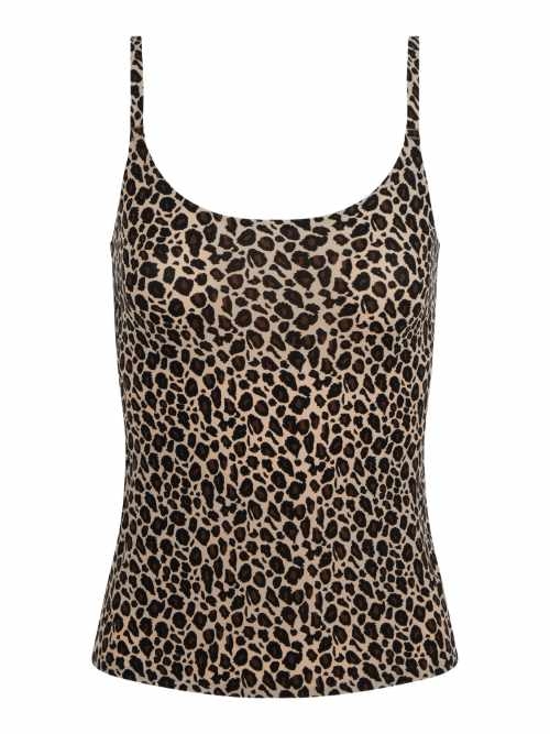 Chantelle SoftStretch marron top spaghetti