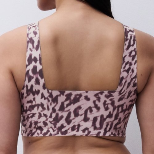 Chantelle SoftStretch rose soutien-gorge sans armatures en dentelle