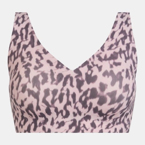 Chantelle SoftStretch rose soutien-gorge sans armatures en dentelle
