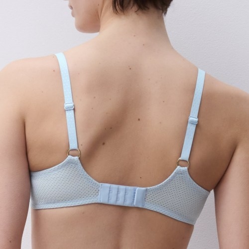 Chantelle Fleurs bleu glacier soutien-gorge sans forme