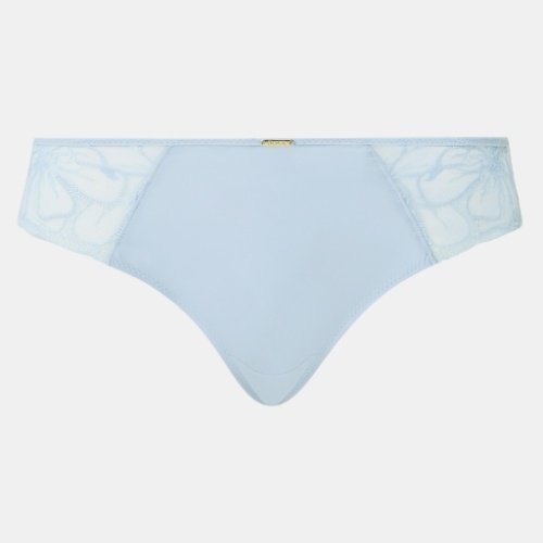 Chantelle Fleurs bleu glacier slip