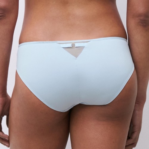 Chantelle Fleurs bleu glacier slip