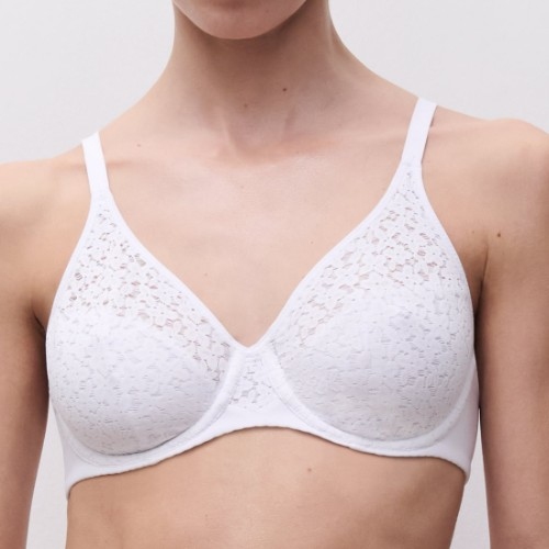 Chantelle EasyFeel Norah Chic blanc soutien-gorge sans forme