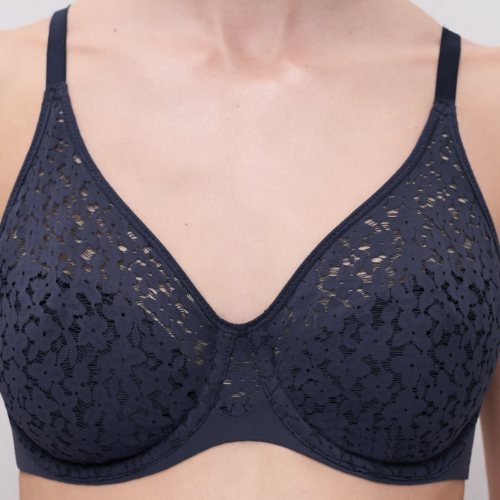 Chantelle EasyFeel Norah Chic bleu marine soutien-gorge sans forme