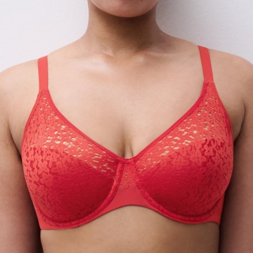 Chantelle EasyFeel Norah poppy red soutien-gorge sans forme