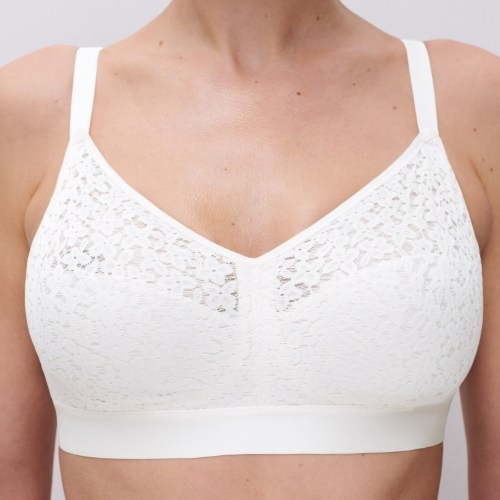 Chantelle EasyFeel Norah blanc soutien-gorge sans armatures en dentelle