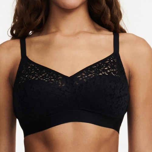 Chantelle EasyFeel Norah noir soutien-gorge sans armatures en dentelle