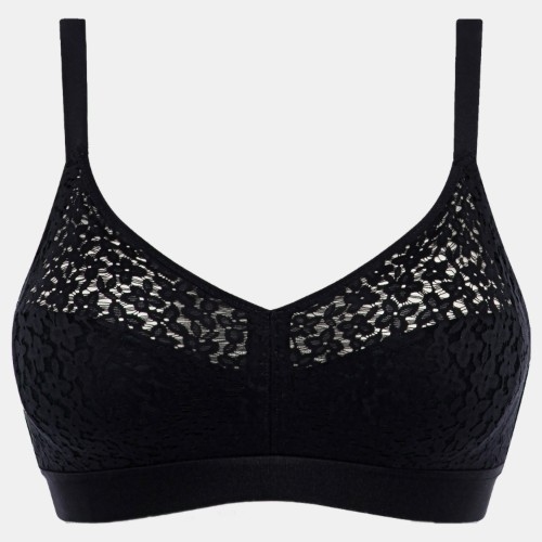 Chantelle EasyFeel Norah noir soutien-gorge sans armatures en dentelle