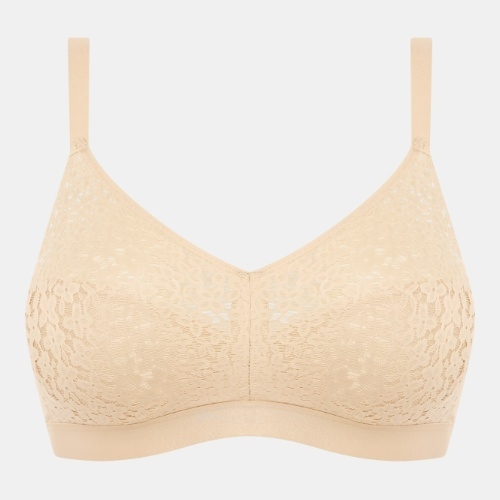 Chantelle EasyFeel Norah beige soutien-gorge sans armatures en dentelle