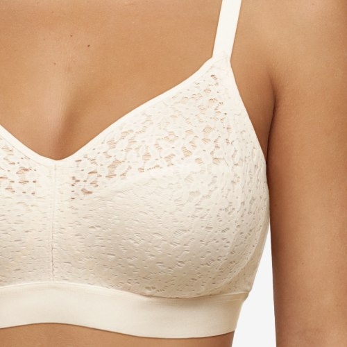 Chantelle EasyFeel Norah blanc cassé soutien-gorge sans armatures en dentelle