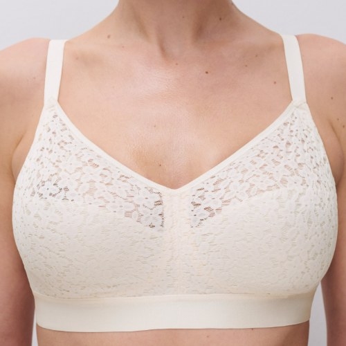 Chantelle EasyFeel Norah blanc cassé soutien-gorge sans armatures en dentelle