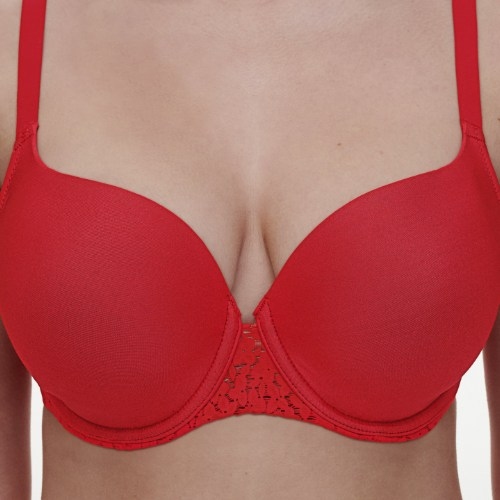 Chantelle EasyFeel Norah poppy red soutien-gorge rembourré