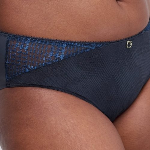 Chantelle Intrique bleu marine slip