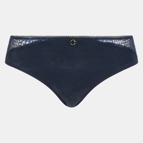 Chantelle Intrique bleu marine slip