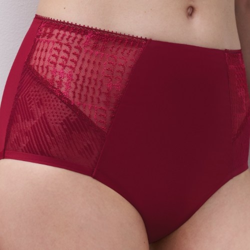 Chantelle Intrique raspberry haut slip