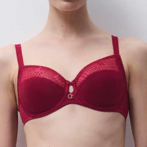 Chantelle Intrique raspberry soutien-gorge sans forme