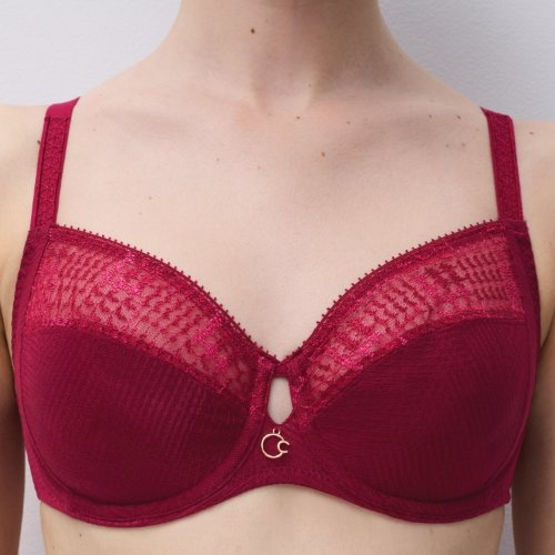 Chantelle Intrique raspberry soutien-gorge sans forme