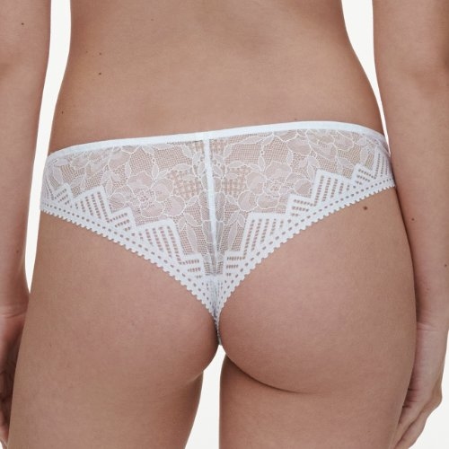 Chantelle Origins blanc culotte string
