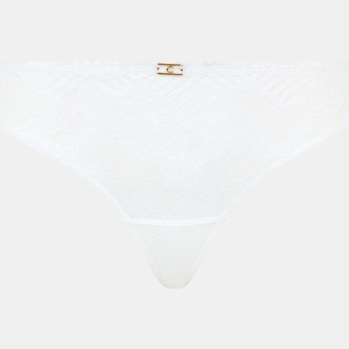 Chantelle Origins blanc culotte string