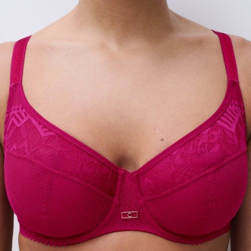 Chantelle Origins rouge soutien-gorge sans forme