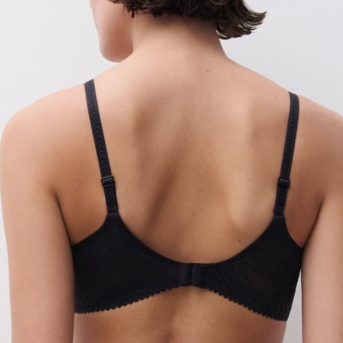 Chantelle Origins noir soutien-gorge sans armatures en dentelle