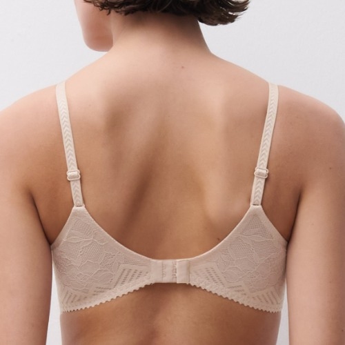 Chantelle Origins beige soutien-gorge sans armatures en dentelle