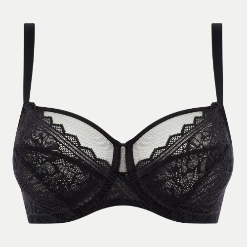 Chantelle EasyFeel Floral Touch noir soutien-gorge sans forme