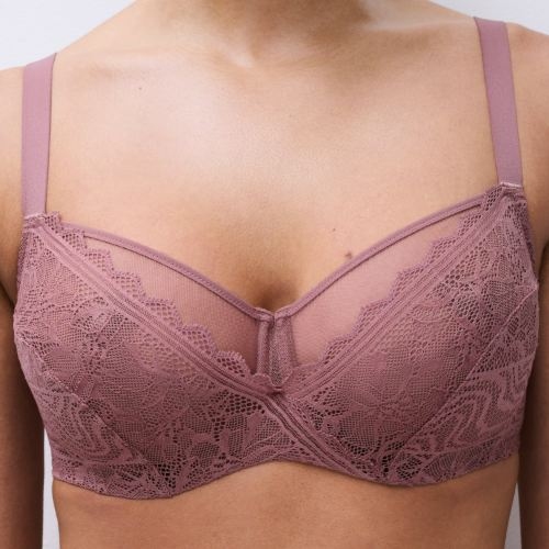 Chantelle EasyFeel Floral Touch rose soutien-gorge sans forme