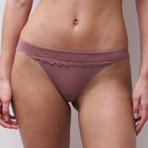 Chantelle EasyFeel Floral Touch rose culotte string