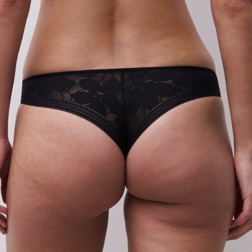 Chantelle EasyFeel Osmose noir culotte string