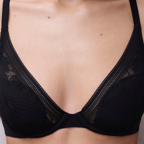Chantelle EasyFeel Osmose noir soutien-gorge rembourré