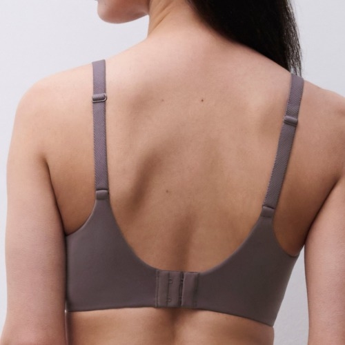 Chantelle EasyFeel Osmose gris soutien-gorge sans armatures en dentelle