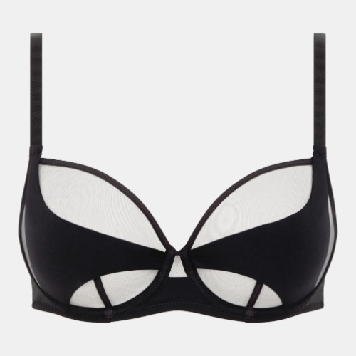 Chantelle Pulp Edge noir soutien-gorge sans forme