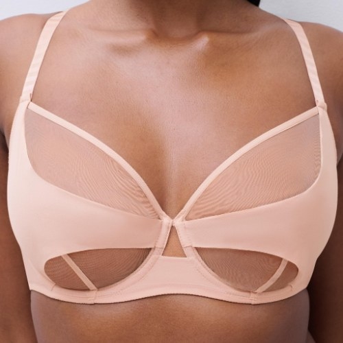 Chantelle Pulp Edge rose soutien-gorge sans forme